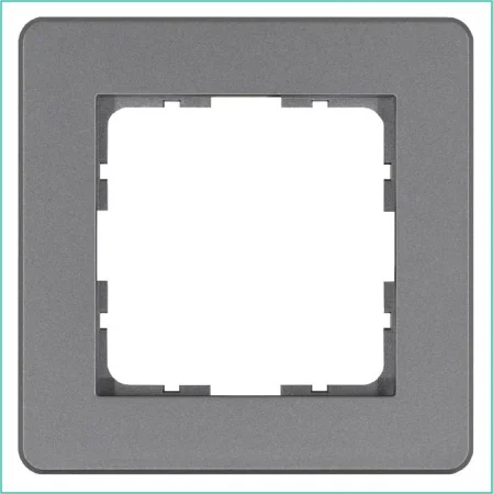 Рамка 1-м G-Flex алюм. Jasmart G1101S