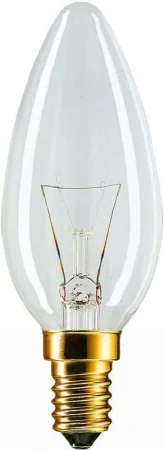 Лампа накаливания Stan 40Вт E14 230В B35 CL 1CT/10X10 Philips 926000006814