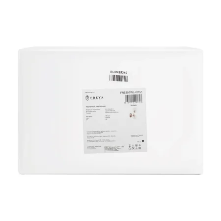 Светильник Fluff 40Вт E14х2 IP20 бра настен. Freya FR5207WL-02BZ