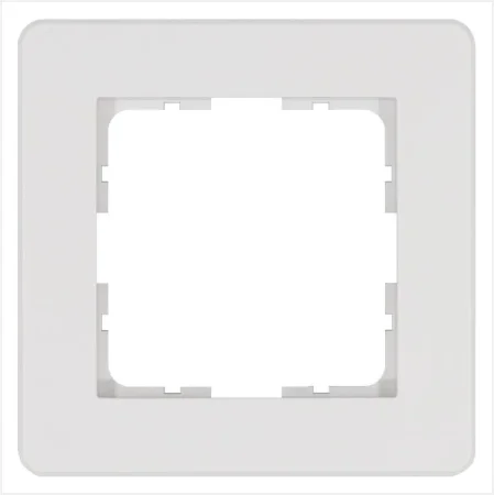 Рамка 1-м G-Flex бел. глянцевый Jasmart G1101W