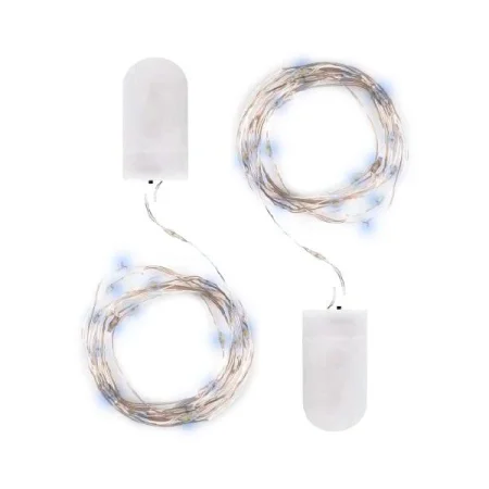 Гирлянда DC-G05-20WS2 20LED 2xCR2032 (в компл.) бел. (уп.2шт) ФАZА 5048010