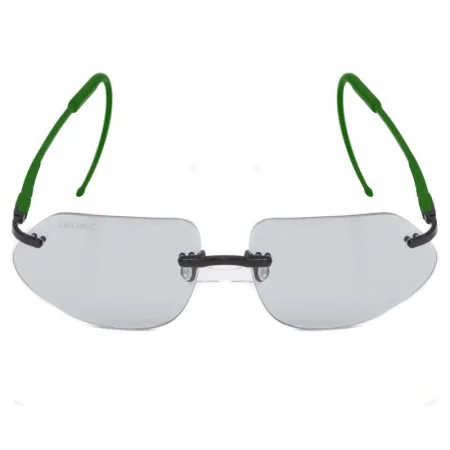 Очки спортивные с зеленым спортивным заушником DKC CMR99X5NNNEE42