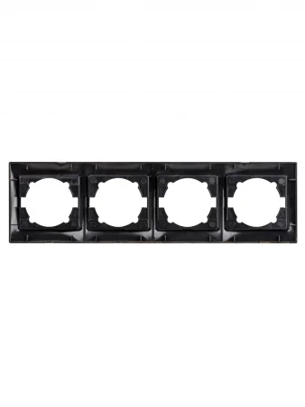 Рамка 4-х постовая горизонтальная старинная бронза "Лама" TDM