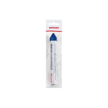 Припой с канифолью 20гр. d=1.0мм (Sn60 Pb40 Flux 2.2%) REXANT 09-3103