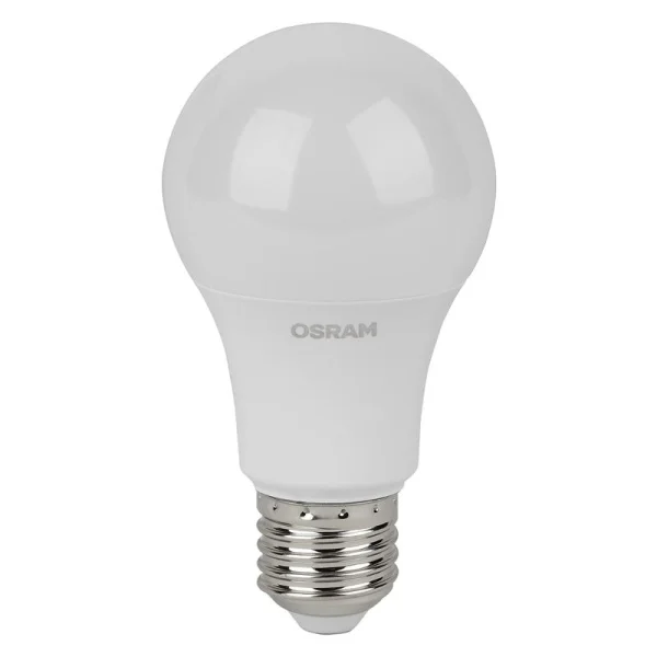 Лампа светодиодная LED Value LVCLA75 10SW/840 10Вт грушевидная матовая E27 230В 2х5 RU (уп.5шт) OSRAM 4058075577749
