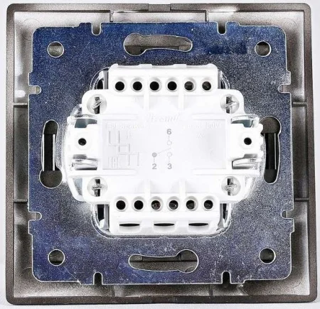 Рамка 5-м Мира горизонтальная черн. бархат LEZARD 701-4200-150