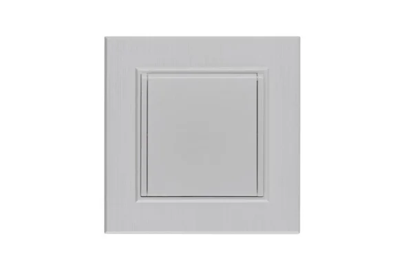 Розетка 1-м с крышкой Karea LINE STAR с заземл. жемчуж. Makel 86100029