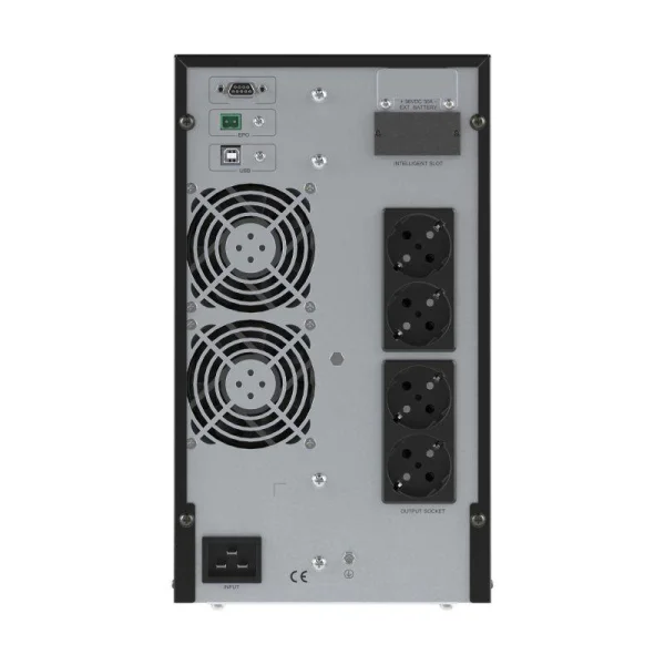 Источник бесперебойного питания Онлайн ИБП 3кВ.А 8х7А.ч Schuko (4) DKC SMALLT3A10S