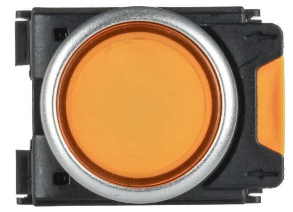 Кнопка d22мм 1НО+1НЗ MASTER желт. IEK MI-BT60-11-3-22-K05