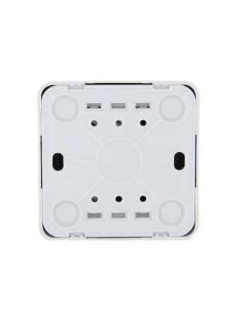 Переключатель проходной 1-кл. 1п ОП Viola 10А IP20 бел. LEZARD 751-0200-105
