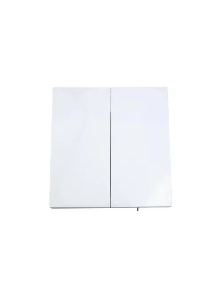 Выключатель 2-кл. СП ZIMA IP20 10А безвинт. зажим бел. LEZARD 704-0288-101QC