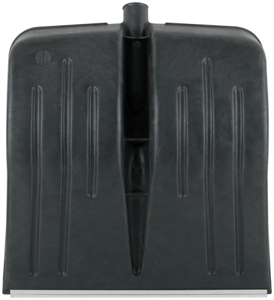 Лопата для уборки снега большая 420х420мм без черенка пластик. 68100