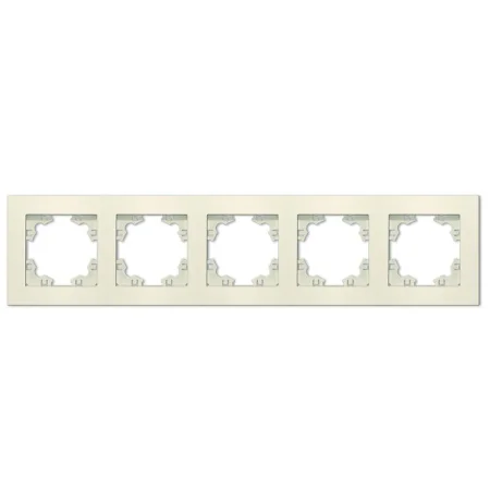 Рамка 5-м Афина универс. сл. кость (ivory) Universal A1042-I
