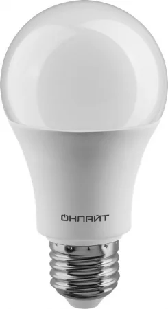 Лампа светодиодная 90 116 OLL-A60-15-230-6.5K-E27-PROMO ОНЛАЙТ 90116