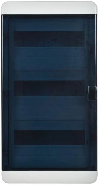 Корпус пластиковый КМПн-36 IP65 черн. прозр. дверь TEKFOR IEK TF5-KP72-N-36-65-K03-K02