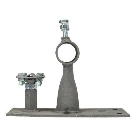 Держатель молниеприемника к стене d40мм вынос 100мм с гайкой EKF Lp-l0100 Держатель молниеприемника к стене d40мм вынос 100мм с гайкой EKF Lp-l0100