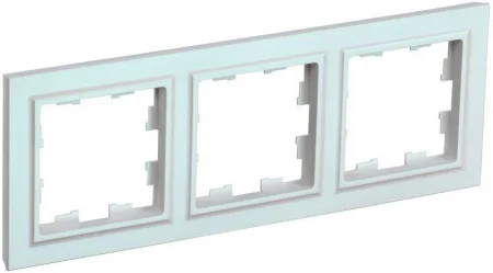 Рамка 3-м BRITE РУ-3-БрЖ жемчуж. IEK BR-M32-K36