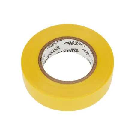 Изолента ПВХ 0.13х19мм 25м желт. Kranz KR-09-2202