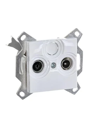 Розетка TV-R Levit оконечная бел. ABB 2CHH083503A6003