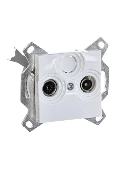 Розетка TV-R Levit оконечная бел. ABB 2CHH083503A6003