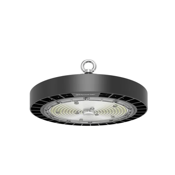 Светильник ДСП IB 10 S 100W M 850 BK LED Highbay D257xH111мм 100Вт 5000К IP65 подвес черн. Русский Свет 16091023045