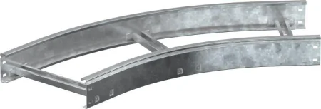 Угол для лотка 45град. 300х100 R600 LESTA HDZ IEK CPG05-4-45-100-300-HDZ