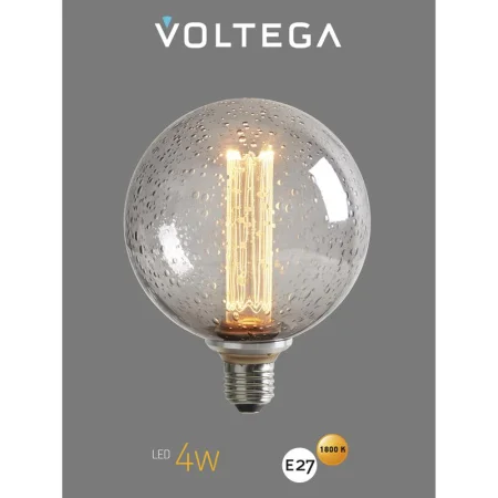 Лампа светодиодная Loft Led G125FC1978 4Вт 1800К E27 Voltega 8569