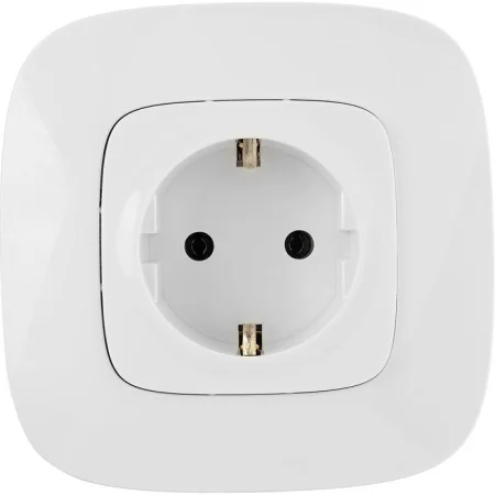 Розетка 1-м СП Valena Allure 16А IP2X 250В 2P+E безвинтов. клеммы с лицев. панелью механизм бел. Leg 753721