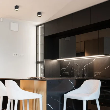 Светильник Flip 15Вт GX53х1 IP20 спот Voltega VGL7191DL-01B