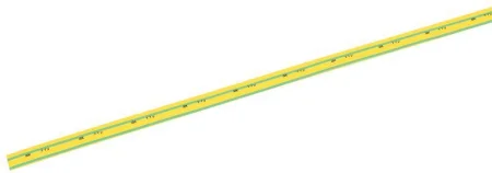 Трубка термоусадочная ТТУ нг-LS 5/2.5 желт./зел. 1м IEK UDRS-D5-1-K52