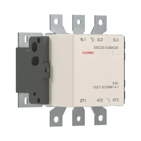 Контактор магнитный DSC225-3C00A230 225А 110кВт (AC3) 220В AC DKC DSC225-3C00A230