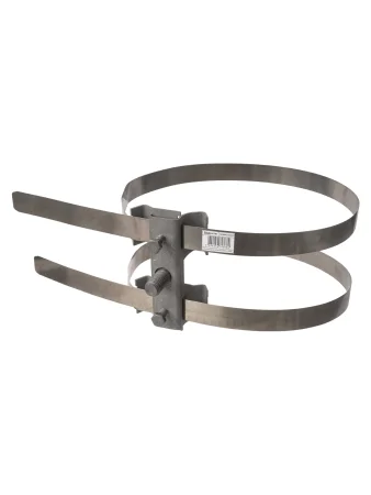 Держатель хомут сдвоенный Ø80-300 мм для изоляционной штанги, М16, термодиффузия TDM