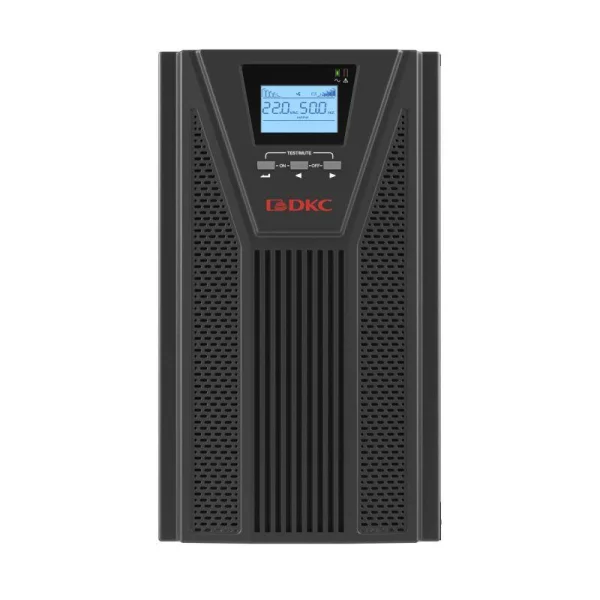 Источник бесперебойного питания Онлайн для Small Tower 3000 ВА/2700Вт клеммы EPO USB RS-232 RJ45 8х7А.ч DKC SMALLT3A10H