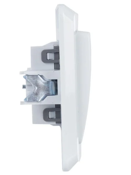 Выключатель 1-кл. СП Вега 10А IP20 ВС10-1-1-ВБ с индикацией бел. IEK EVV11-K01-10-DM