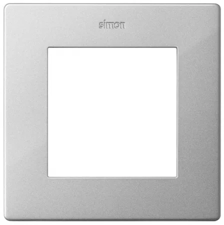 Рамка 1-м Simon24 алюм. 2400610-033
