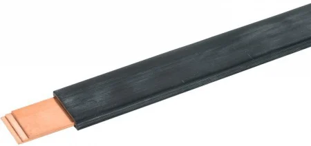 Шина медная гибкая изолированная ШМГ 2x(32x1мм) L2000 IEK YBF10-02-032-01