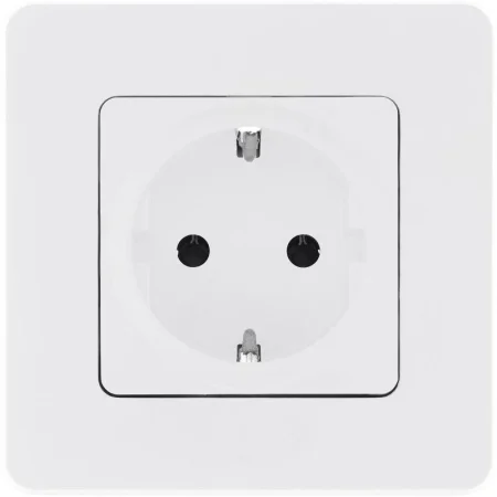 Розетка 1-м СП Inspiria 16А IP20 250В 2P+E защ. шторки немецк. стандарт механизм бел. Leg 673730