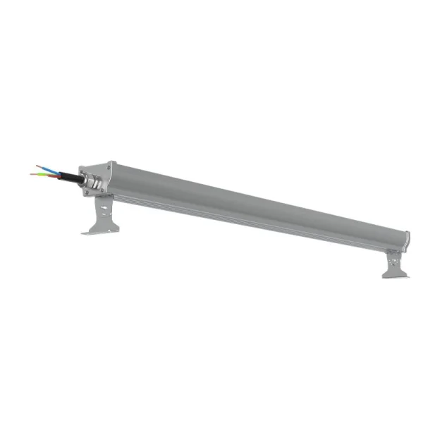 Светильник светодиодный ДСП WP 24 C 120W W 840 L1200 SI CL 1280х100х85мм 120Вт 4000К IP66 пылевлагозащ. Русский Свет 27072423919