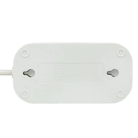 Удлинитель 2х3м без заземл. 10А IP20 Эксперт 2.2кВт ПВС 2х0.75 PROxima EKF UBA10-275-2-03
