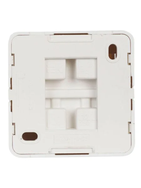 Выключатель 1-кл. ОП Октава 10А IP20 ВС20-1-0-ОБ 250В бел. IEK EVO10-K01-10-DC