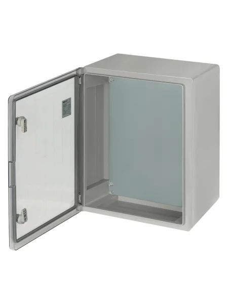 Бокс пластиковый ЩМП-0-10, прозр. крышка, ABS, IP65, от -45 до +75 °С, навесной, (500x350x220) TDM