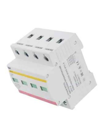Ограничитель перенапряжения ОПС1-B 4P IEK MOP20-4-B
