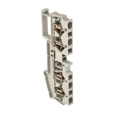 Колодка клеммная JXB-ST-2.5 31А 4 вывода пружинная сер. PROxima EKF plc-jxb-st-2.5-4