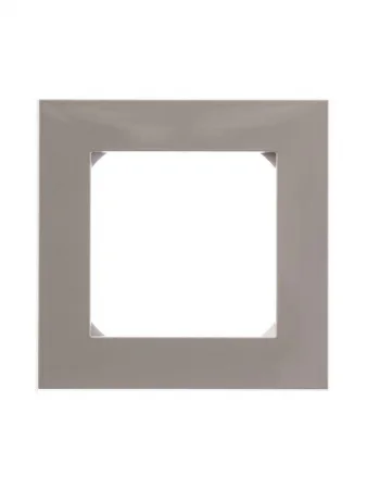Рамка Levit 1п кофе макиато/бел. ABB 2CHH015010A6018