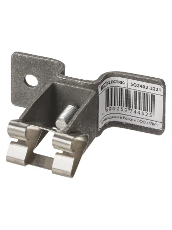 Держатель для гориз. и верт. поверхностей, стал. Фикс. для прута Ø8 мм, высота 45 мм, гор. цинк. TDM