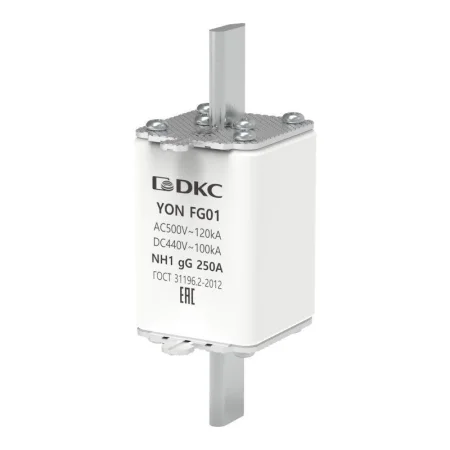 Предохранитель YON ножевого типа FG1 с одинарной индикацией 250А DKC 1FG01-0250