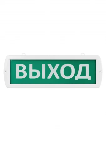 Оповещатель охранно-пожарный световой Топаз-12-ОП "Выход" 12 В, IP52 TDM
