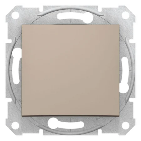 Выключатель 1-кл. СП Sedna 10А IP20 (сх. 1) 250В механизм титан SchE SDN0100168