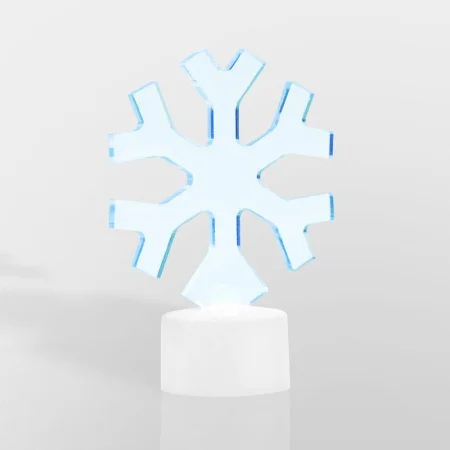 Фигура светодиодная "Снежинка" 1LED RGB 1Вт IP20 на подставке элементы питания 3хAG13(LR44) (в компл.) Neon-Night 501-055