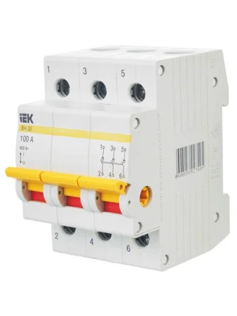 Выключатель нагрузки ВН-32 100А/3П IEK MNV10-3-100